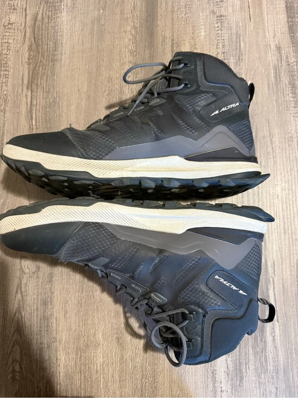 Altra Lone Peak All WHTR Mid 2 Men's High-Top Performance Hiker in Dark Gray